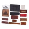 Accesorios para Ropa Marca de Cuero Equipaje Zapatos Sombrero Parche de Cuero Insignia Procesamiento de Borde Aceitado Costura de Coche PU Microfibra Imitación de Cuero Marca