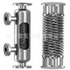 Intercambiador de calor de carcasa y tubos, intercambiador de calor de espiral de acero inoxidable, condensador refrigerado por agua, recuperación de condensación de gases de cola