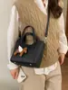 Bolso de Mujer de Moda Estilo Coreano Transfronterizo 2026 Nuevo Bolso de Hombro para Mujer Bolso Cruzado Casual Bolso Cubo Retro