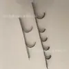 Ganchos de Cabo de Metal para Mineração, Ganchos de Cabo de Barra Chata Galvanizada Prensados a Frio, Ganchos de Solda com 6 Ganchos, 80 Conectores de Cabo em Linha