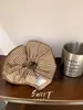 RTEP Versión Alta Tela Coreana Ins Rayada Femenina Plisada Banda para el Cabello de Colon Grande Cuerda para el Cabello Adornos para el Cabello