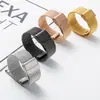 Pulseira de malha de aço inoxidável para relógio DW substituta pulseira atacado fivela de metal de arame 06 acessórios para relógio uma geração de cabelo