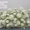 Vendas diretas da fábrica de origem de flores artificiais para decoração de salão de casamento, flores de seda para casamento e produtos de arte floral