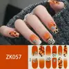 12 Dedos Blanco Sin Hornear Calcomanía para Uñas Calcomanía Completa Impermeable y Duradera Parche de Uñas para Arte de Uñas Estilo Simple Calcomanía para Uñas Película de Esmalte para Uñas