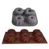 Juego de Moldes para Donas Florales Espirales  Molde de Silicona Grado Alimenticio para Cupcakes Galletas de Pascua y Pasteles Resistencia a Altas Temperaturas para Hornos Fácil Desmoldeo Juego de 2 Moldes Gris y Marrón