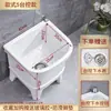 Lavabos Cerámicos para Uso Doméstico, Precio Especial, Tamaño Pequeño, para Balcón y Baño, Fregadero Reutilizable