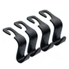 Gancho para Coche Gancho Pequeño Creativo Multifuncional Oculto para Asiento Trasero de Coche Gancho para Respaldo del Asiento Trasero del Coche