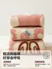 Envío Gratis por 3 Pares de Calcetines Infantiles de Medio Terciopelo, Nuevo Invierno 2025 Calcetines Infantiles de Media Pantorrilla con Conejo Rosa de Dibujos Animados