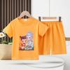 2025 Pijamas Nuevos de Niñas Verano Niños Niños Manga Corta Delgados Niña Pequeña Niños Grandes Traje de Ropa para el Hogar de Verano