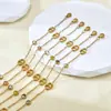Collar Simple y Elegante de Nariz de Cerdo con Incrustaciones de Circonita, Pulsera de Acero Inoxidable para Mujer, Estilo Popular, Lujo Ligero, Nicho, Sensación de Alta Gama, Versátil
