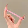 Gomas para el pulgar de colores neón Dopamine para mujer, Gomas elásticas de alta elasticidad estilo coreano, Gomas para el pelo lindas para niños, Accesorios para el pelo de alta gama