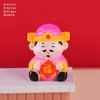Nuevo producto: Figuritas del Dios de la Fortuna, la Prosperidad y la Longevidad, artesanías de resina, regalos de decoración para el hogar, adornos para coche y escritorio, figuras pequeñas