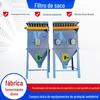 Coletor de pó de saco de abastecimento direto da fábrica equipamento de remoção de pó de caldeira a carvão coletor de pó de saco de pulso industrial