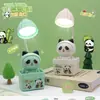 Lámpara de Mesa Mecedora Nueva de Dibujos Animados Transfronteriza, Linda Lámpara de Crema Hecha a Mano DIY, Lámpara de Escritorio Pequeña para Dormitorios de Estudiantes