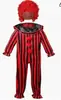 Fantasia de apresentação de Halloween para jardim de infância fantasia de mascarada para bebê roupas de palhaço infantis fantasia de palhaço fofa
