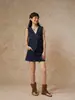 COMOS CMS 2026 Chaleco Vaquero de Algodón para Mujer Verano Nueva Prenda Exterior Cárdigan 258560