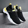 Fábrica de Jinjiang Novos Sapatos Infantis Primavera Sapatos Esportivos Infantis Meninos Flyknit Respirável Sapatos Casuais Crianças Grandes e Médias Sapatos de Corrida