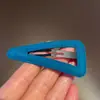 Nuevo Clip Triangular de Terciopelo Coreano para Flequillo Clip Elegante para Niña Clip de Gota de Agua Lindo Simple Boutique Accesorios para el Cabello