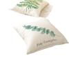 Shopee Hogar Plantas Verdes Ins Estilo Escandinavo Funda de Almohada para Coche Estampado de Poliéster Personalizado Cojín para Sofá Funda de Almohada para Cintura