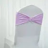 Respaldo elástico para silla de boda, funda de silla elástica con diseño de mariposa, correa de anilla de una sola capa, envío gratuito de Amazon transfronterizo
