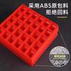 Caja de almacenamiento de monedas de un dólar Supermercado Banco Caja de monedas de un dólar Caja de plástico ABS para monedas de juego Contar monedas