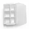 Producto popular transfronterizo: Molde de Hielo de Verano para Bebidas de Whiskey de Grado Alimenticio, Fácil de Desmoldar, Congelable y Reutilizable, Bandeja de Hielo de Silicona de 6 Cavidades