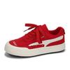 Zapatos Blancos Casuales Estilo Coreano Tenis con Suela Gruesa para Entrenamiento Moral para Mujer 2025 Nuevo Diseño de Nicho Chic Estilo Hong Kong Punta Redonda 6667
