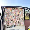 Cortina Protetora Solar Personalizada de Fábrica para Carro Cortina de Sol para Carro com Ventosa Isolamento Térmico Bloqueador Solar Cortina de Verão Proteção Solar para Crianças no Carro