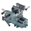 Tornillo de banco de precisión para torno de alta resistencia Tornillo de banco para taladro de columna convertido a fresadora Banco de trabajo móvil bidireccional Hierro fundido