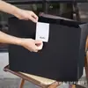 Bolsa de Papel Tipo Satchel para Tienda de Ropa de Alta Gama Bolsa Satchel Negra sin Pliegues Bolsa de Papel con Logo Personalizado Bolsa Satchel Universal para Centro Comercial
