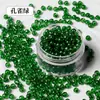 Super-Excelente 4 mm Alta Retención de Color Transparente Vidrio Cuentas de Arroz Hecho a Mano DIY Pulsera de Cuentas Hecha a Mano Collar Pendientes Accesorios de Joyería