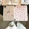 Funda protectora Pink Starry Little Jade para tablet iPad Pro 11/13 pulgadas, mini linda y antideslizante