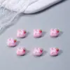 Accesorios de Arte de Uñas de Conejo de Dibujos Animados Estilo Japonés Rhinestone de Resina Decoraciones de Uñas Portátiles Accesorios para Fundas de Teléfono Pegamento de Crema Accesorios de Material DIY