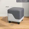 Banqueta pequena para casa sala de estar mesa de centro banqueta de sofá luxo leve madeira maciça banquinho pequeno confortável para sentar por muito tempo banquinho baixo banqueta resistente para trocar de sapatos