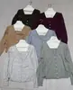 Suéter tejido de lana con puntos de color, cuello en V para principios de otoño, pliegues laterales adelgazantes, mangas largas, se puede usar como prenda interior o cárdigan exterior para mujer, holgado