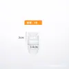 Botellas Transparentes para Crema al por Mayor, Botellas de Muestra de Vidrio para Cosméticos, Productos para el Cuidado de la Piel, Botellas para Crema de Ojos, Botellas para Mascarillas Faciales, Botellas Reutilizables, Tarros Sellados