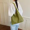 Bolsa de Tecido de Padrão de Luxo de Nicho para Mulheres 2026 Nova Moda Bolsa de Ombro para o Dia a Dia Bolsa de Mão Bolsa Tote