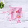 Estojo bolsa de papelaria estudante desenho animado bolsa de arquivos porta-canetas fofo transparente papelaria PVC atacado plástico armazenamento estudantes
