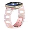 Para Fitbit versa4 D-type pulseira de relógio de resina versa3 acrílica pulseira de relógio inteligente