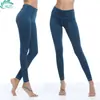 HWT Huawite Pantalones de Pierna Nueve Puntos de Cintura Alta para Levantar Cadera Simples y Cómodos Talla Grande Ropa de Yoga al por Mayor