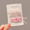 Accesorios Lindos y Dulces para el Cabello de Niña, Lazo de Malla Doble Capa Hecho a Mano, Adorable Pinza de Pato con Diseño de Flor