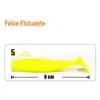Atacado em Massa Isca Wobbler Peixe Cauda T Isca Macia, Verme Macio Biomimético, Wobbler Micro-Pesca Gancho com Cabeça de Chumbo com Fio
