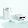 Carregamento Super Rápido de 22,5W Vem com um Power Bank de 20000 mAh de Capacidade Real com Quatro Fios, Mini Fonte de Alimentação Móvel Personalizada Portátil