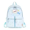 Mochila Escolar Gran Capacidad Mochila Patrón de Estrellas Mochila Versátil Viaje Diario Bolsa Escolar para Estudiante