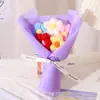 Nuevo Regalo para el Día de la Madre Flor de Lana Flor Tejida Ramo de Flores Pequeñas para enviar a madre a esposa Pequeño regalo creativo buen regalo