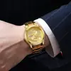 Relógio Marca McyKcy Masculino Business Luminoso À Prova D'água Calendário Duplo Relógio Fashion Relógio de Quartzo Atacado Transfronteiriço Prata