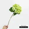 Flores de hortensia artificiales hidratantes para decoración del hogar y de bodas, flores artificiales para arreglos florales, ramos de flores falsas realistas, flores decorativas