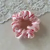 Estilo Más Vendido en Amazon Superficie de Seda Tamaño Grande Goma para el Cabello Simple Versátil Alta Elasticidad Goma para el Cabello Color Sólido Accesorios para el Cabello