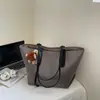 Bolsa Tote de Alta Qualidade Estilo Coreano para Mulheres Grande Capacidade 2025 Nova Simples Casual Bolsa de Ombro Textura Bolsa de Axila para o Trabalho