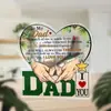 Adornos Decorativos Acrílicos Nuevos Transfronterizos Regalos para el Día del Padre, Día de la Madre, Acción de Gracias para Padre y Madre